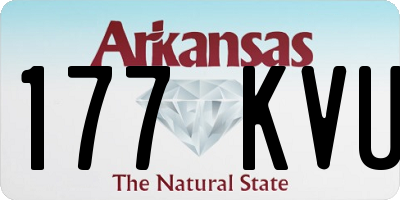 AR license plate 177KVU