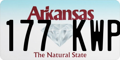 AR license plate 177KWP