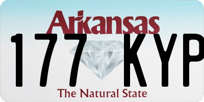 AR license plate 177KYP