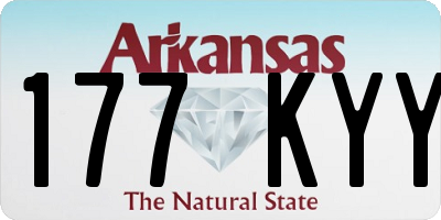AR license plate 177KYY