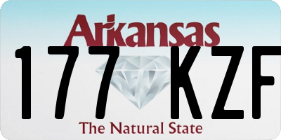 AR license plate 177KZF