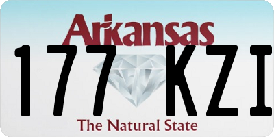 AR license plate 177KZI