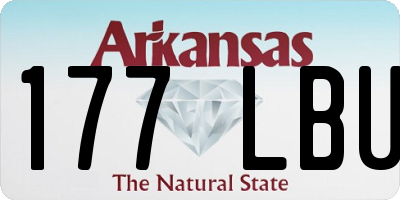 AR license plate 177LBU