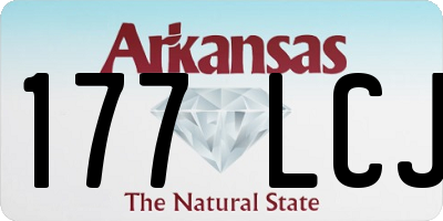 AR license plate 177LCJ