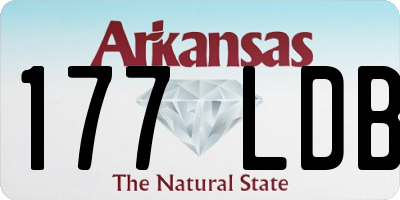 AR license plate 177LDB