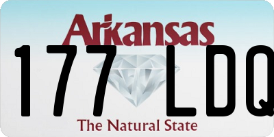 AR license plate 177LDQ