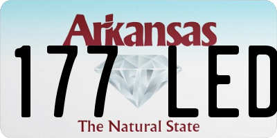AR license plate 177LED