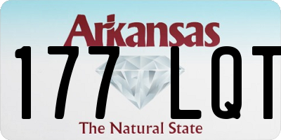 AR license plate 177LQT