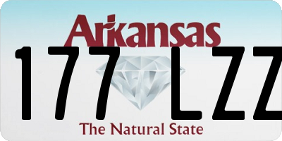 AR license plate 177LZZ