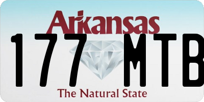 AR license plate 177MTB