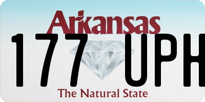 AR license plate 177UPH