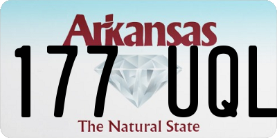 AR license plate 177UQL