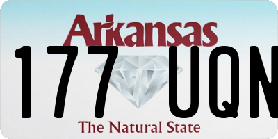 AR license plate 177UQN