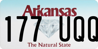 AR license plate 177UQQ