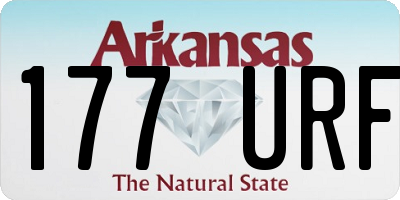 AR license plate 177URF