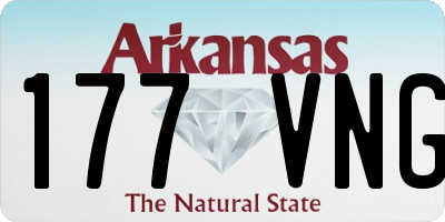 AR license plate 177VNG