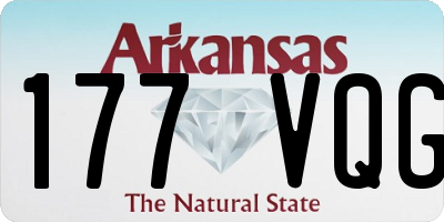 AR license plate 177VQG
