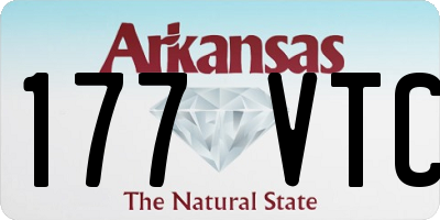 AR license plate 177VTC