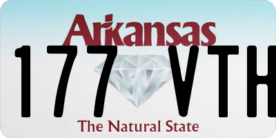 AR license plate 177VTH