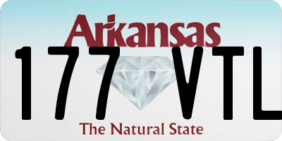 AR license plate 177VTL