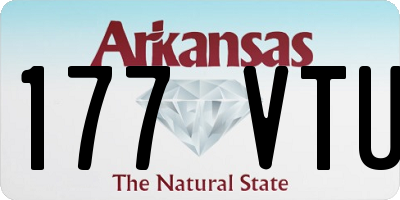 AR license plate 177VTU