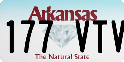 AR license plate 177VTV