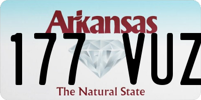 AR license plate 177VUZ