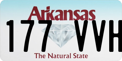 AR license plate 177VVH