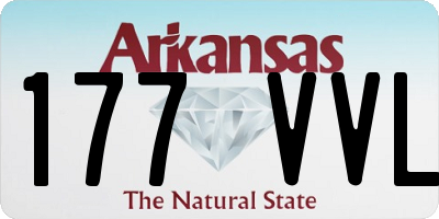 AR license plate 177VVL
