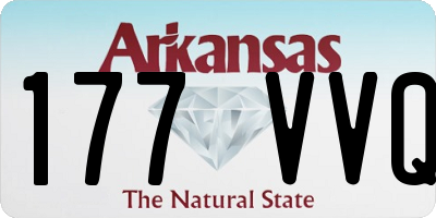 AR license plate 177VVQ