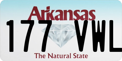 AR license plate 177VWL