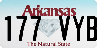 AR license plate 177VYB