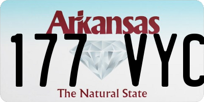 AR license plate 177VYC