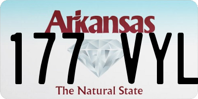 AR license plate 177VYL
