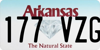 AR license plate 177VZG