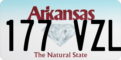 AR license plate 177VZL