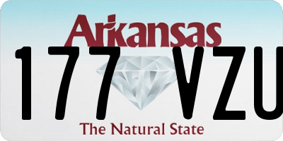 AR license plate 177VZU