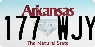AR license plate 177WJY