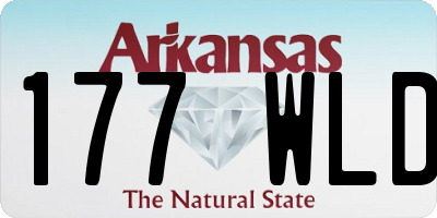 AR license plate 177WLD