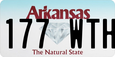 AR license plate 177WTH