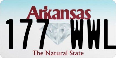 AR license plate 177WWL