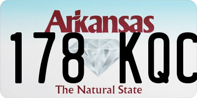 AR license plate 178KQC