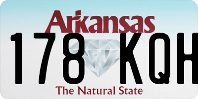 AR license plate 178KQH