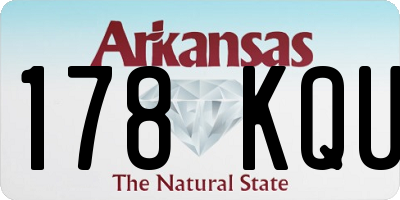 AR license plate 178KQU