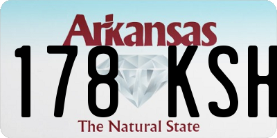 AR license plate 178KSH