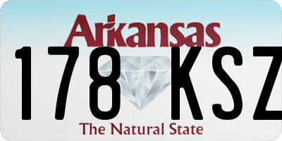 AR license plate 178KSZ