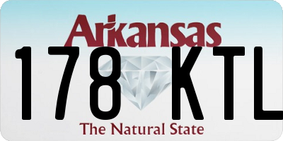 AR license plate 178KTL