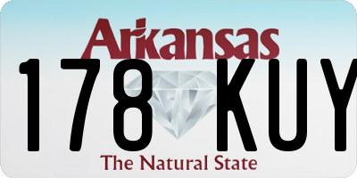 AR license plate 178KUY