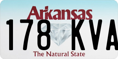 AR license plate 178KVA