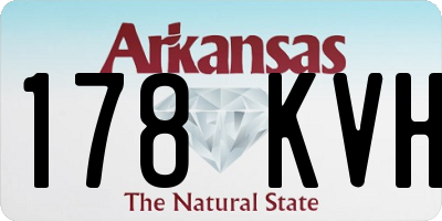 AR license plate 178KVH